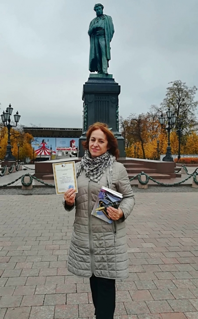 Марина Кабанова &mdash; лауреат литературного конкурса &laquo;Славянское слово&raquo;